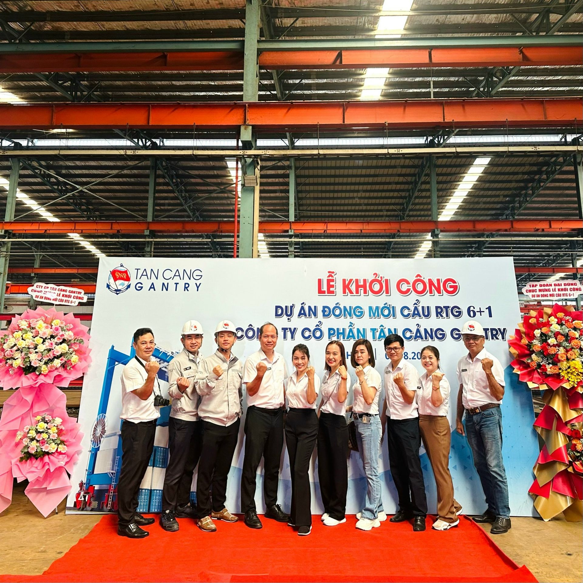 Hoạt động đào tạo và trao đổi chuyên môn tại Tân Cảng Gantry